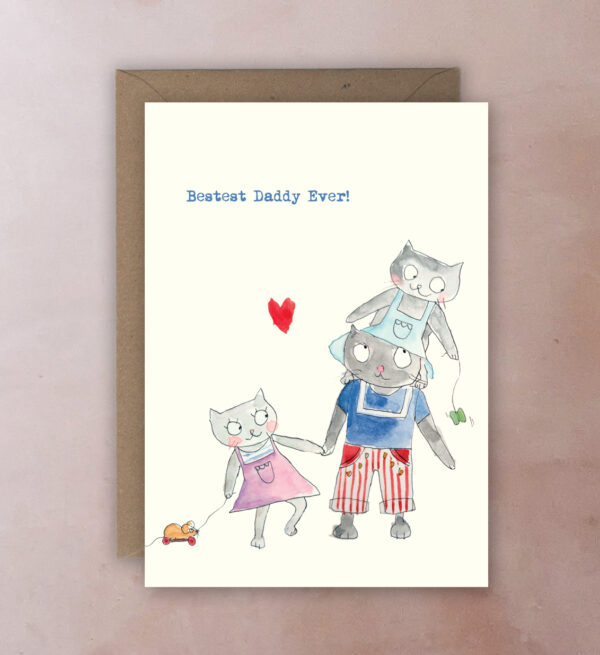 Best Daddy Day Father's Day Card